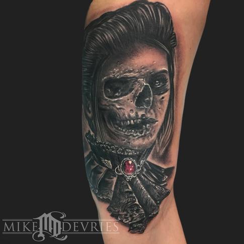 Tattoos - Skull Girl Tattoo - 125336